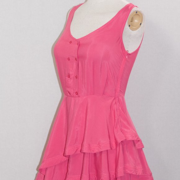 Pink Ruffle Dress - Picture 9 of 12